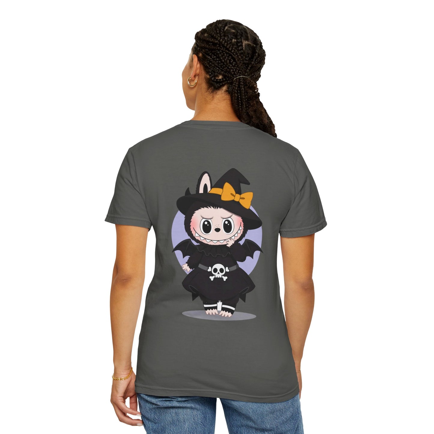 Cute Halloween Unisex T-Shirt with Witch Design