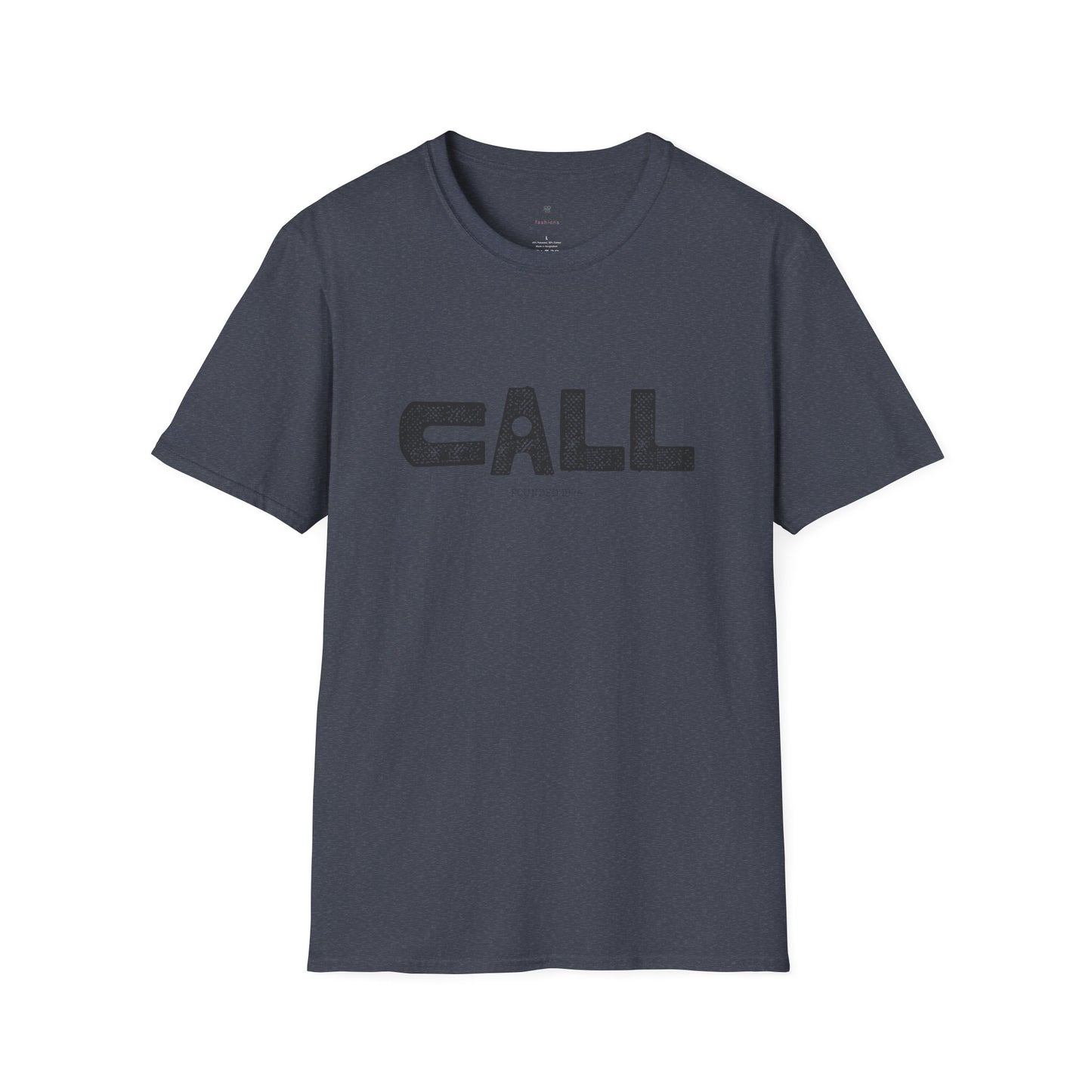 Call Graphic Unisex Softstyle T-Shirt - Casual Streetwear Tee