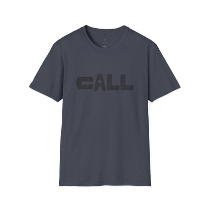 Call Graphic Unisex Softstyle T-Shirt - Casual Streetwear Tee