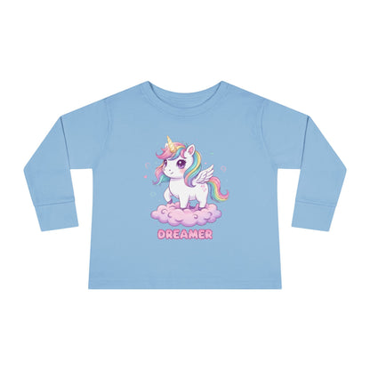 Unicorn Dreamer Toddler Long Sleeve Tee