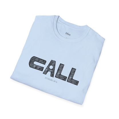 Call Graphic Unisex Softstyle T-Shirt - Casual Streetwear Tee