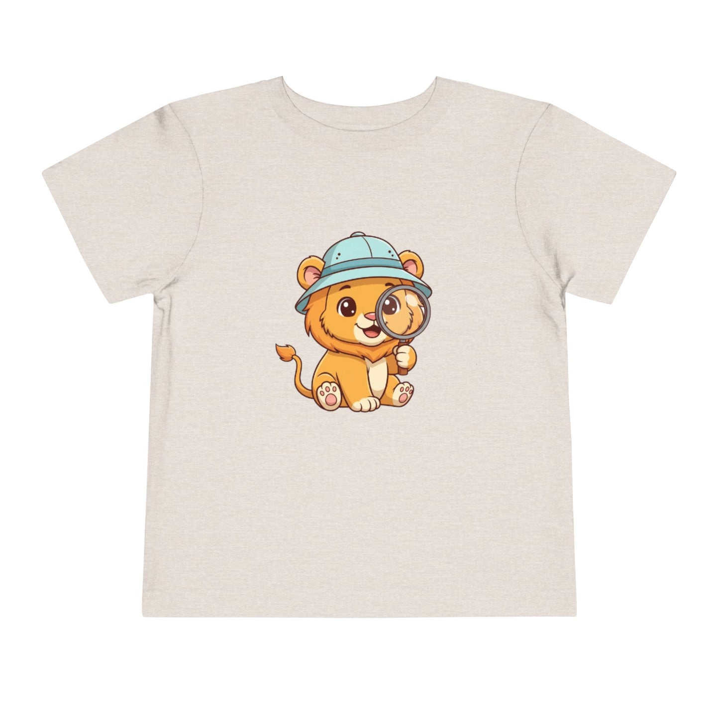 Adventure Lion Toddler Tee - Cute Animal Design for Playful Kids