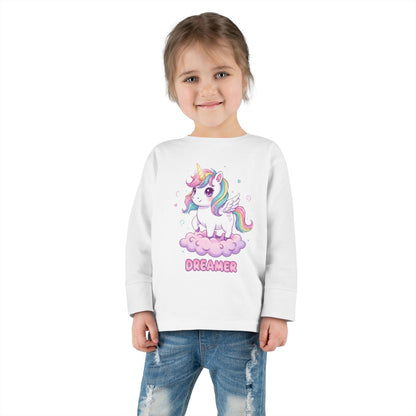 Unicorn Dreamer Toddler Long Sleeve Tee