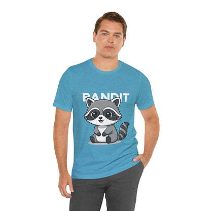 Cute Raccoon Bandit Tee - Fun Gift for Animal Lovers, Kids, Eco-Friendly Shirt, Casual Wear, Birthday, Nature Enthusiasts