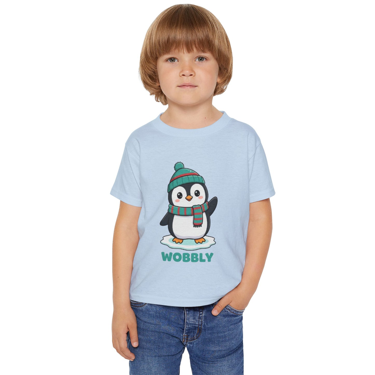Wobbly Penguin Toddler T-Shirt