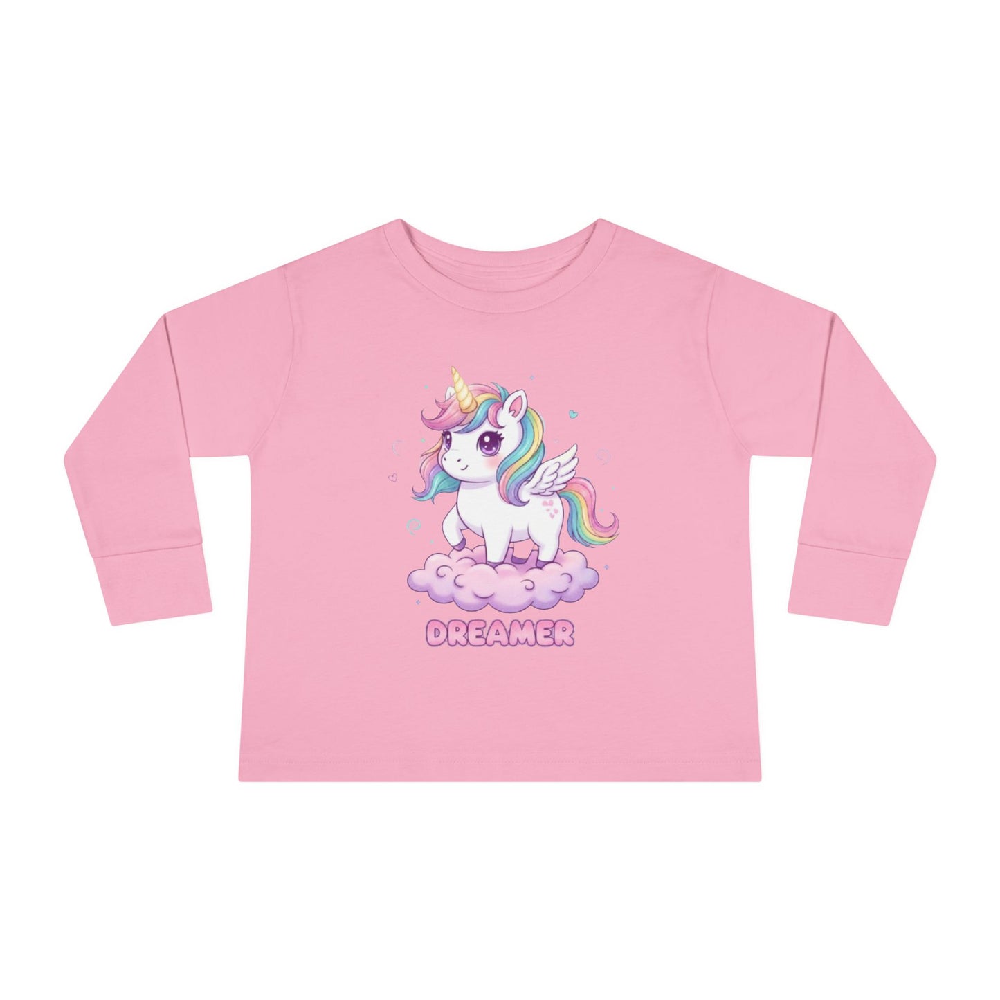 Unicorn Dreamer Toddler Long Sleeve Tee