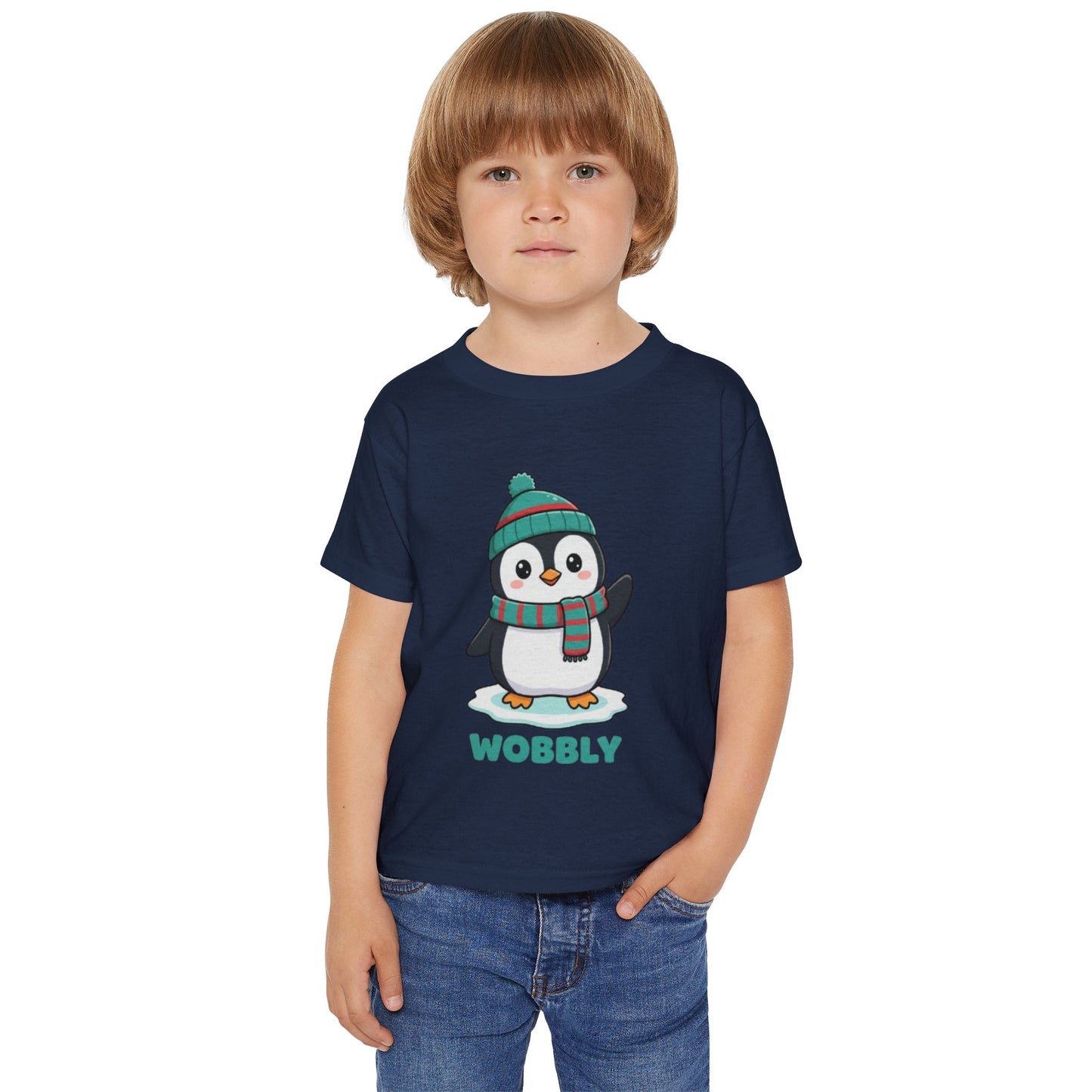 Wobbly Penguin Toddler T-Shirt