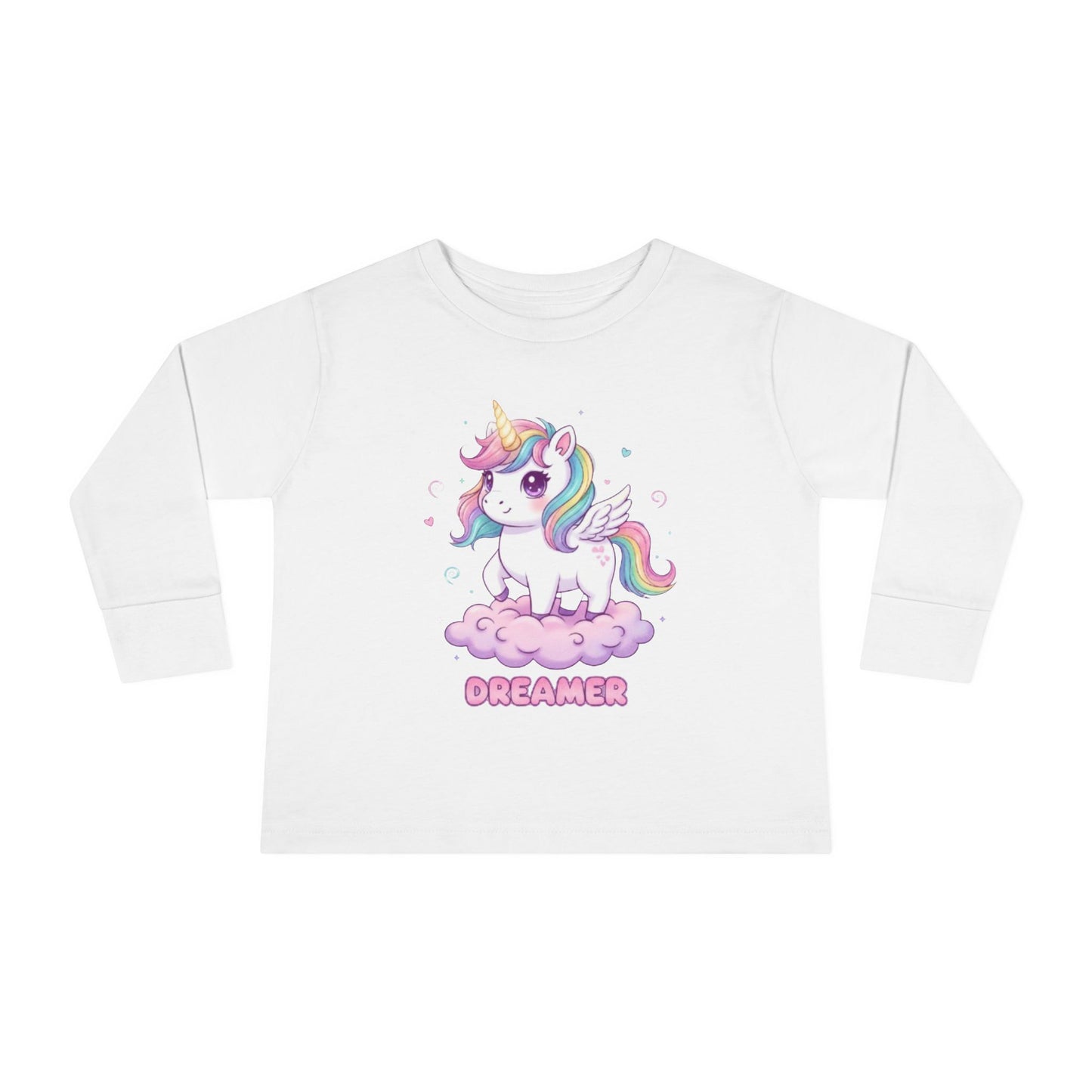 Unicorn Dreamer Toddler Long Sleeve Tee
