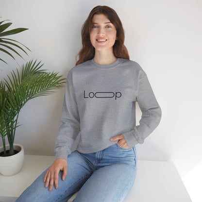Loop Graphic Unisex Crewneck Sweatshirt - Cozy Casual Wear