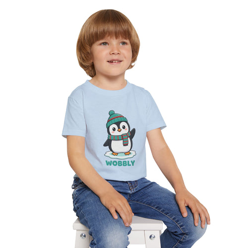Wobbly Penguin Toddler T-Shirt