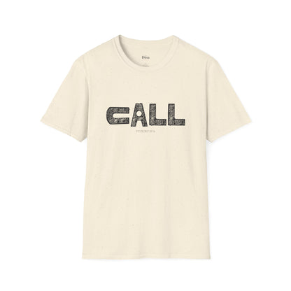 Call Graphic Unisex Softstyle T-Shirt - Casual Streetwear Tee