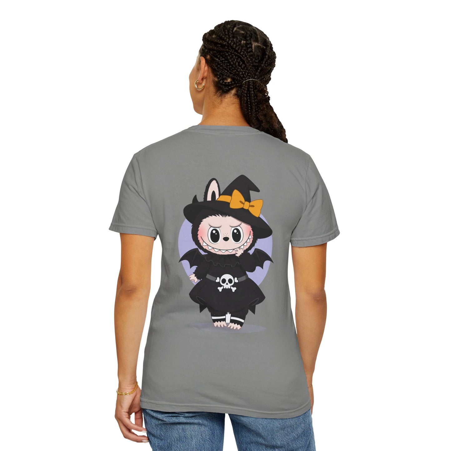 Cute Halloween Unisex T-Shirt with Witch Design