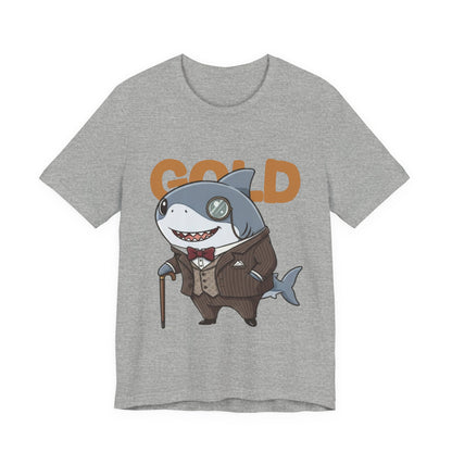 Unique Gentleman Shark Shirt | Classic 1920s Style Animal Art T-Shirt -  Unisex Tee, Gift for Shark Lovers, Casual Outfit