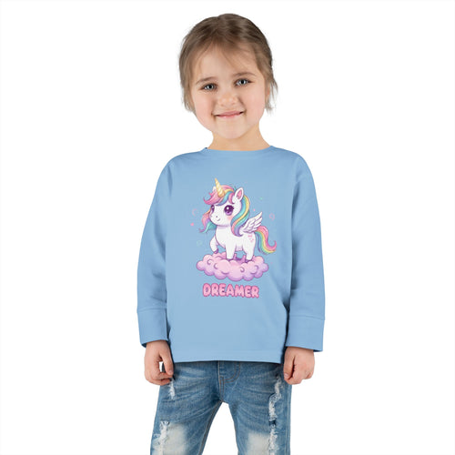 Unicorn Dreamer Toddler Long Sleeve Tee
